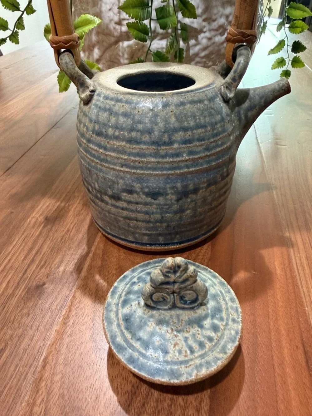 Studio Pottery elegant blue